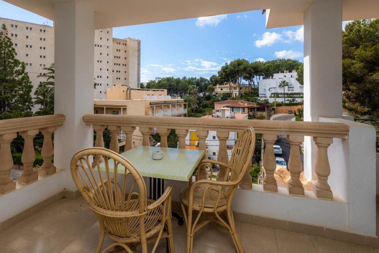 Apto Con Terraza 3 Peguera Eksteriør billede